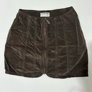 We The Free Brown Corduroy Mini Skirt Women’s Size 4